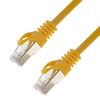 Network Cable S/FTP PIMF Cat 7 7.50 m Yellow Patch Cable Gigabit Ethernet LAN DSL CAT7 Cable