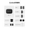 Hollyland (Lark A1 Combo) Wireless Microphone (Space Gray, with USB-C RX + Lightning RX + Charging Case)