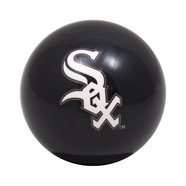 Aramith MLB Imperial Chicago White Sox Pool Billiard Cue/8 Ball - Black