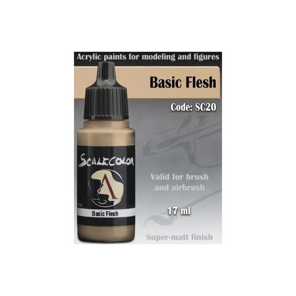 Scalecolor SC-20 Arcylic Basic Flesh 17ml