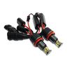 RZG 2x White LED Angel Eye Headlight Halo Ring Light DRL H8 Bulb 120W Canbus For E90 E92 E82 E60 E70 E71 E84