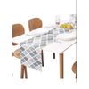 Farmhouse Table Runners 13x70inch ,Rustic Teal Table Runner for Kitchen Dining