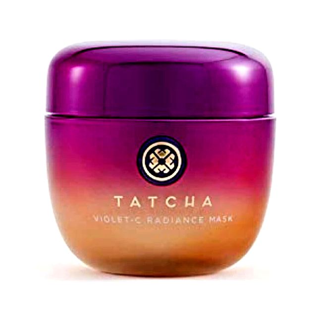 Tatcha The Violet-C Radiance Mask: Creamy Firming Vitamin C 1.7 Oz /50ml