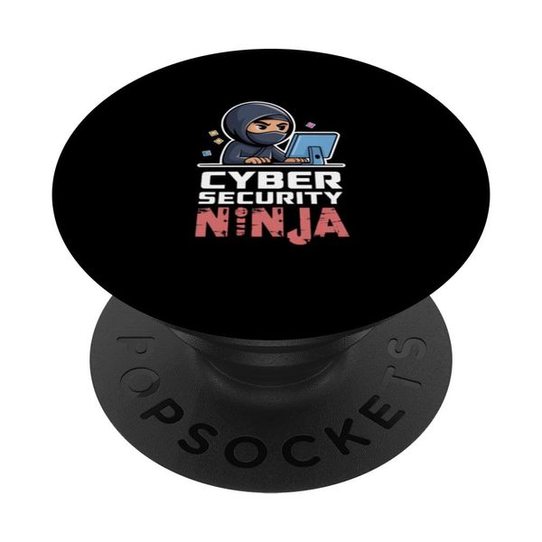 Cyber Security Ninja PopSockets Adhesive PopGrip