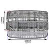 SPARES2GO Cutlery Basket compatible with Siemens Dishwasher (Grey)