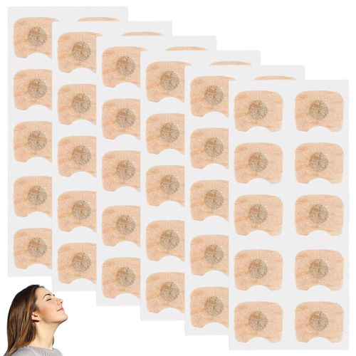 60 PCS Magnetic Nasal Strips, for Breathing Nose Magnet, Nasal Sleep Aid Strips Anti-Snoring Equipment Breathing Nasal Strip Intake Breathing Nasal Strip for Home Travel Hotel Business Trip