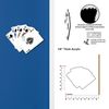 Off The Wall Plates - Royal Flush Poker Decorative Acrylic Electrical Cover - Single Light Switch