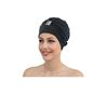 Fashy Women's Exclusive Swim Cap with Strass Accessoire, Black, One Size
