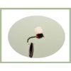 12 Barbless Suspender Buzzer Trout flies,Olive and black Choice (Mixed)