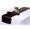 10 Coffee Satin Table Runner 12" X 108" Wedding B'day Party Table decoration