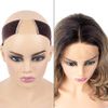 Wig, Fixing Wig, Wig, Medical Use, Prevents Wig Slipping, Can Be Used With Wig Net, Easy to Wear, Increases Fixation, Soft, Breathable, Adjustable Size, Brown