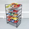 Stackable Can Rack Organizer Potato Chip Bag Storage Dispenser 17X12.8X14"