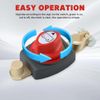 Battery Disconnect Switch,On/Off 275A 12-48V Top Post Battery Switch(Red)