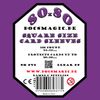 docsmagic.de 100 Medium Square Board Game Sleeves - 80 x 80-82 x 82