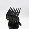 4 Pieces Professional Hair Clipper Guards, Black Nylon Attachment Cutting Guides Combs Fits Most Wahl Full-Sized Hair Clippers(3/6/10/13mm, Black)