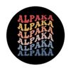 Alpaka Groovy Llama PopSockets Standard PopGrip