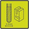 Ryobi RAR108 3.2mm Spear-Shaped Carbide Cutter (Single)