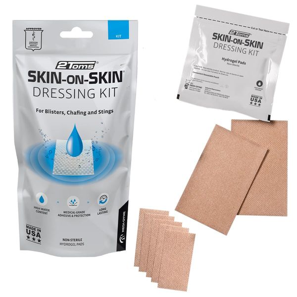 Blister dressing kit 'skin on skin'