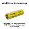 NITECORE P20iX 4000 Lumen USB-C Rechargeable Flashlight with Extra Battery