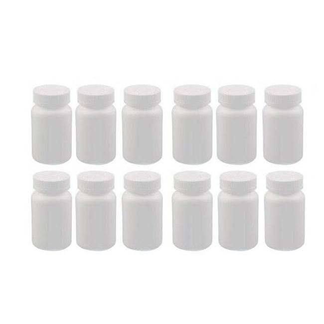 10pcs Pill Bottles Portable Plastic Medicine Bottles Tablet Storage  Holder,Case