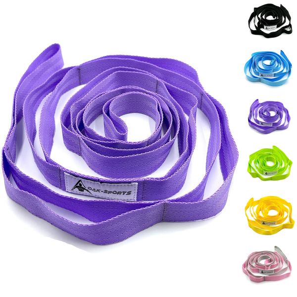 Stretching Strap Yoga Strap with Loops, Stretch Straps for Physical Therapy