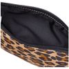 Kelti DP Rectangle Small Pouch 2, Gold Leopard