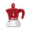 Bialetti Exclusive Red Mocha Induction 2 Cup Induction Induction Induction & Direct Fire (Coffee Maker, Espresso Maker, Makinetta)
