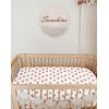 Crib Sheets (Strawberry & Pale Pink, Mini Crib Sheet)