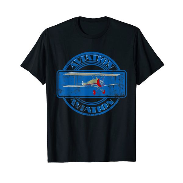 Classic Vintage Aviation Biplane T-Shirt