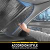 Classic Batman Foldable Front Car Window Sunshade Auto Visor Windshield Block UV