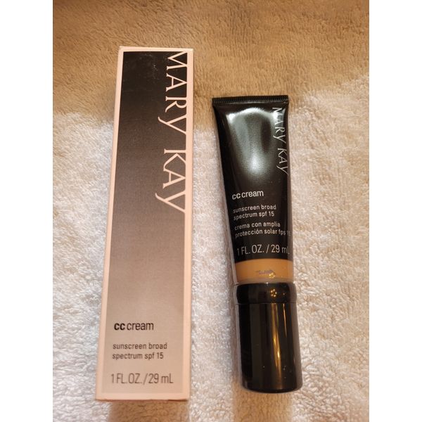 NIB Mary Kay CC Cream SPF 15 Sunscreen Broad Spectrum - Deep
