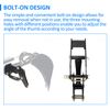 For Kubota Mahindra Backhoe Thumb Excavator Claw Tractor Attachment Universal