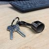 Jeep Willys Star Logo Black Engine Piston and Rod Metal Key Chain