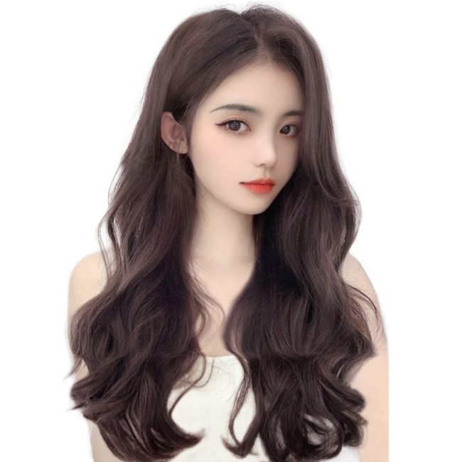 Wig With Extension Endy Long Wave Part Wig 3 Piece Set