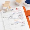 Almost daily Planner Almost Day Frame Stamp Travel (Departure & Arrival) Notebook Accessory