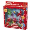 Morphle Multi Figure Pack, preschool scaled figures, imaginative play, moonbug, gift for 2-5 year old , Red
