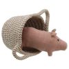 Wilberry - Pets in Baskets - Pig Soft Toy - WB001804