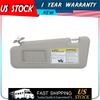 For Toyota Highlander 2008-13 Gray Drivers Sun Visor With Sunroof
