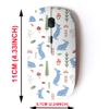2.4G Wireless Mouse with Cute Pattern Design for All Laptops and Desktops with Nano Receiver - Pattern Easter Bunnies Floral