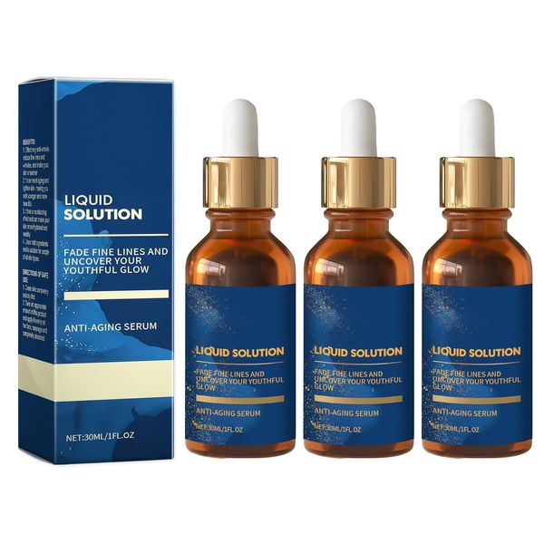 3PCS Olavita Serum, Olavitas Liquid Solution, Olavita Face Serum, Olavitas Boto-X Serum, Reduce Wrinkles, Fine Lines & Plump Skin, Moisturizing, Olivata Liquid Boto-X Serum for All Skin Types