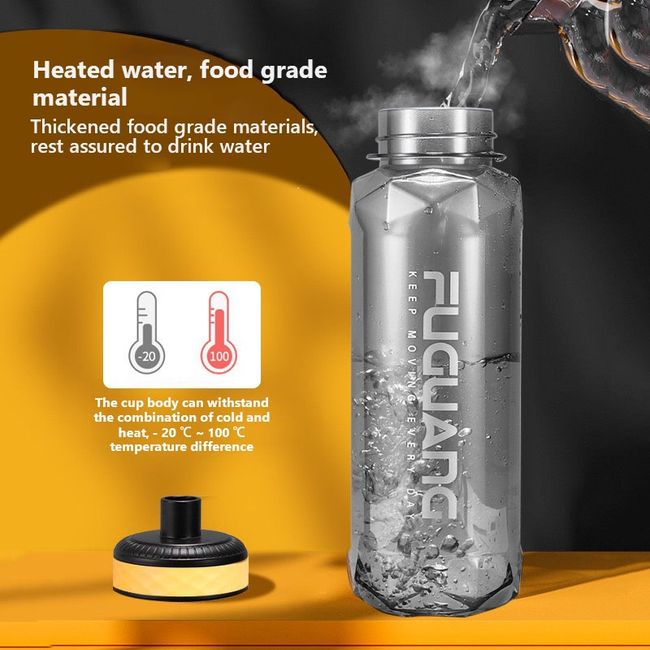 Large outdoor sports fitness water bottle bottle thickened super