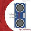 AZDelivery 3 x Compatible with HC-SR04 Ultrasonic Rangefinder Sensor Module compatible with Arduino and Raspberry Pi including E-Book!