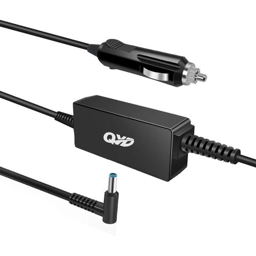 QYD car charger 65w replacement for hp laptop probook 650 g2 250 g6 15-ac131ng 17-bs 15-cc023cl 15-g020dx 15-r263dx 15-ba077ng 15-p019ng 14-ba019ng ppp09c 3.3ft notebook power ac adapter supply cord