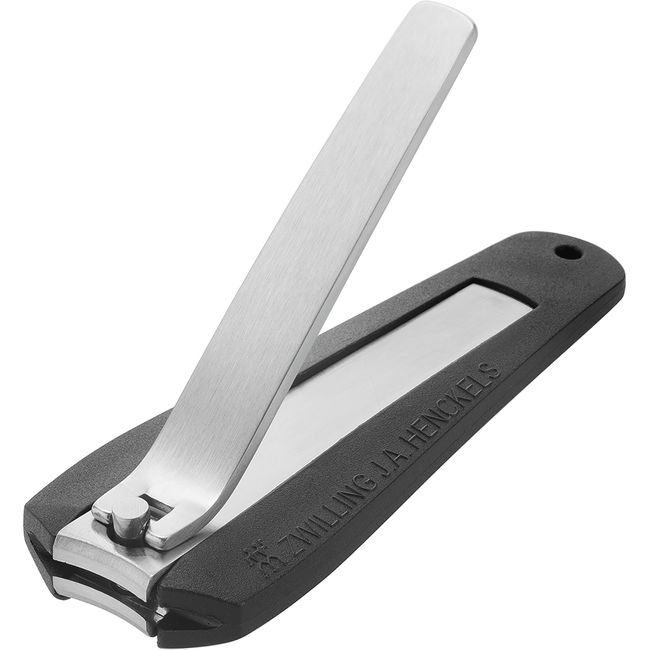 ZWILLING 42423-601 Twin Box Nail Clipper, Size L, Nail Clipper with Nail Catcher, Nail Care