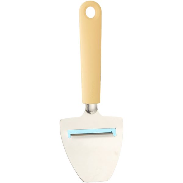 Brabantia Tasty+ Cook & Serve - Cheese Slicer (Vanilla Yellow) Soft-Grip Handle, Dishwasher Safe, (126222)