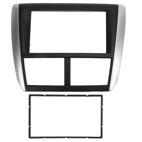 Car Dash audio Fascia, Fydun 2DIN DVD Panel Frame Navigation Trim Dashboard audio Frame Replacement for Subaru Forester Impreza