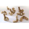 M5 Solid Brass Wing Nuts DIN315 (Pack of 10)