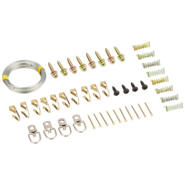 Hangman Hanger Picture Hanging Kit 100 lb. 45 pc.
