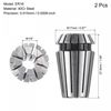 uxcell ER16 Spring Collet, 1/4" Chuck for CNC Engraving Machine Lathe Milling 2pcs