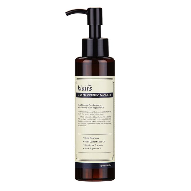 Gentle Black Deep Cleansing Oil 150ml